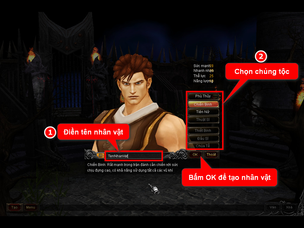 Chức năng chính của Game MU Quyền Lực